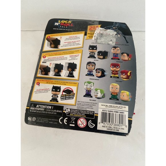 Batman Lock N' Roll 2 in 1 Hybrid Figure to Vehicle - Picture 5 of 6